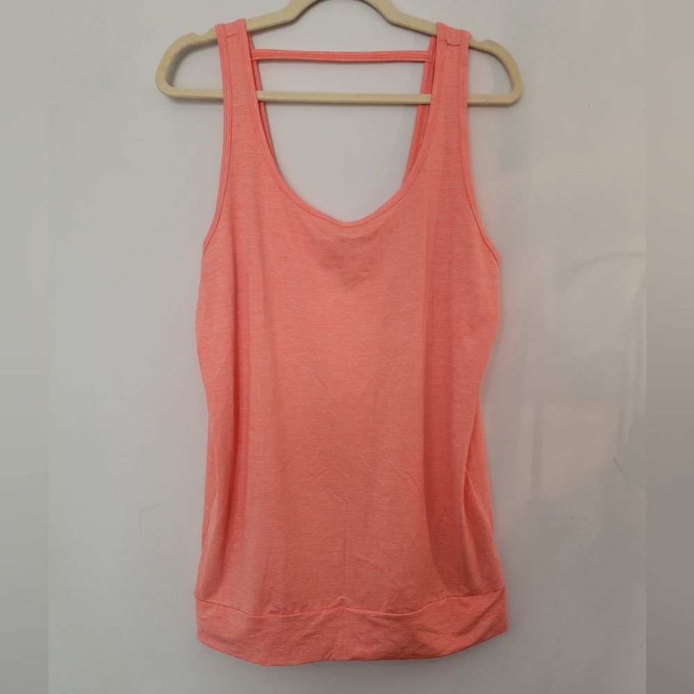 Champion Orange Work Out Tank Top, Size XL